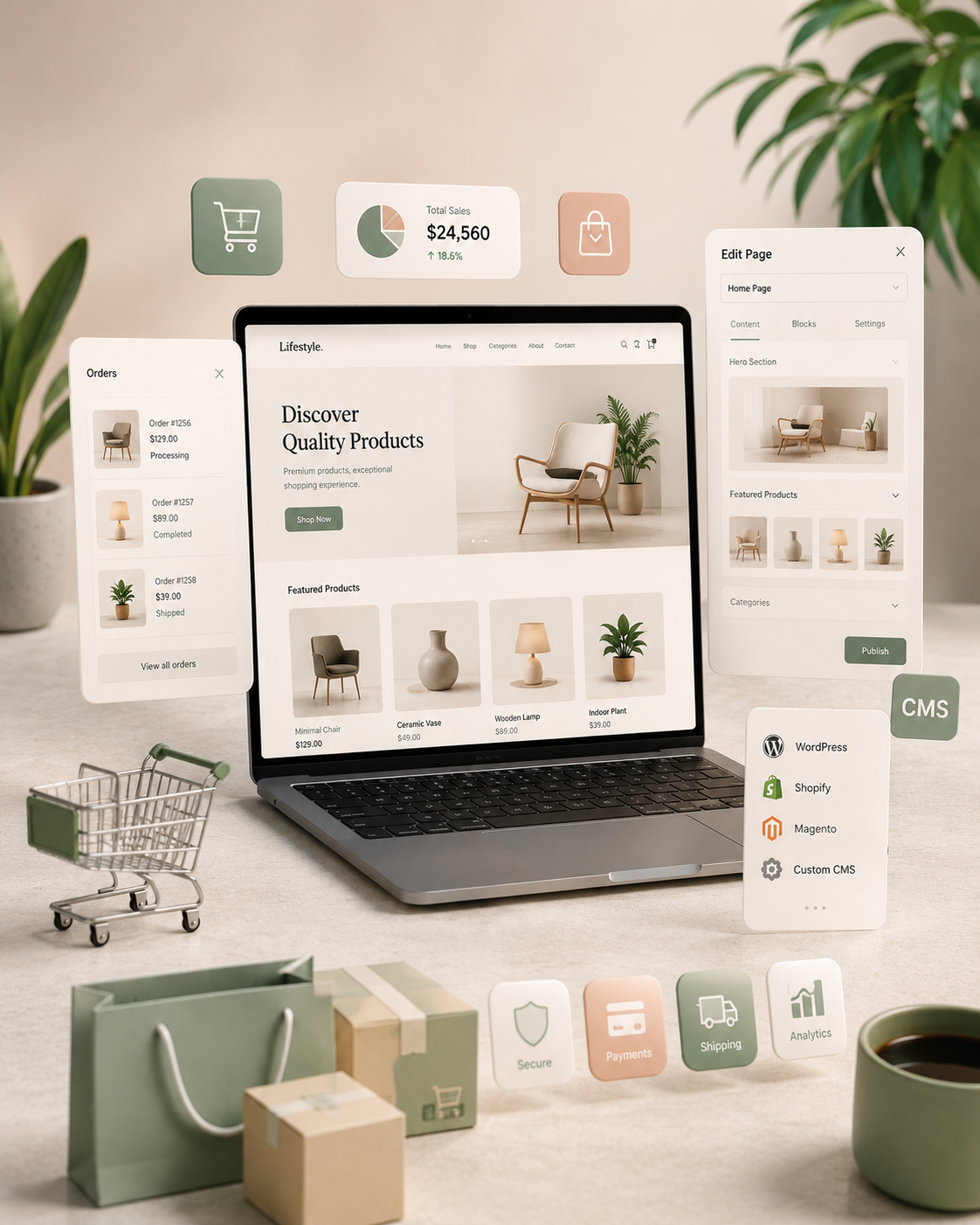 E-commerce & CMS Solutions